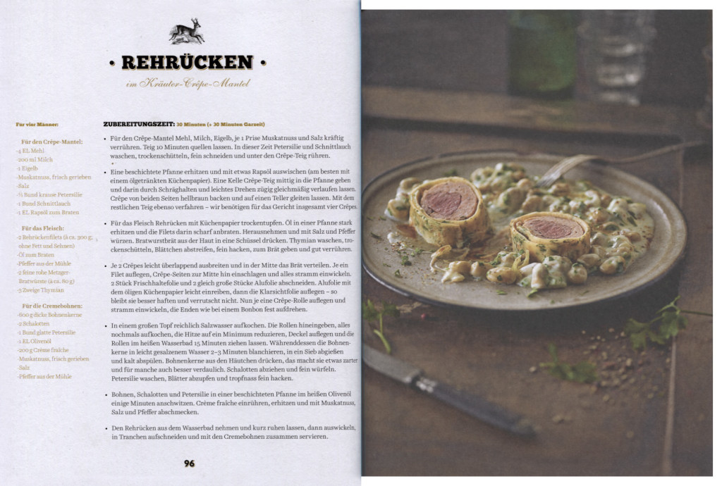 Rezept Rehrücken // Männerkochschule