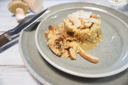 Waldpilzrisotto